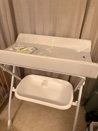 Cambiador bañera bebé