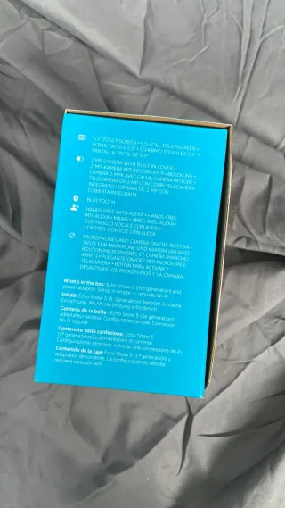 Amazon Echo Show 5 (Última Gen) Gris Azulado