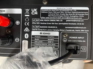 Amplificador Donner MAMP2