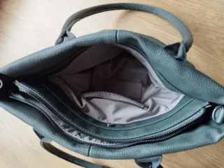 Bossa de mà gran SLANG BCN 1987 Verd blavós