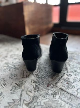 Botines piel y ante - Talla 38