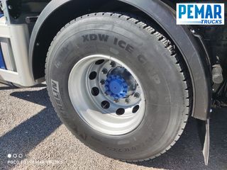 VOLVO FMX 420 6X2 GRUA HIAB 322 CAJA FIJA EURO 6