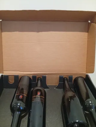 Botellero de cartón con diseño de chimpancé