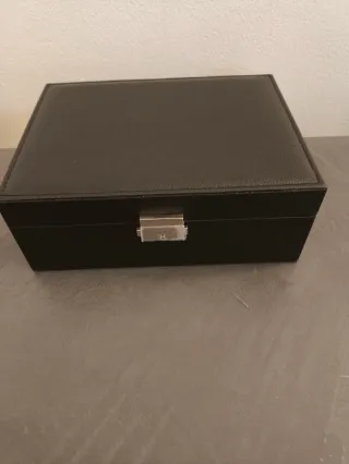 Portagioie nero e beige