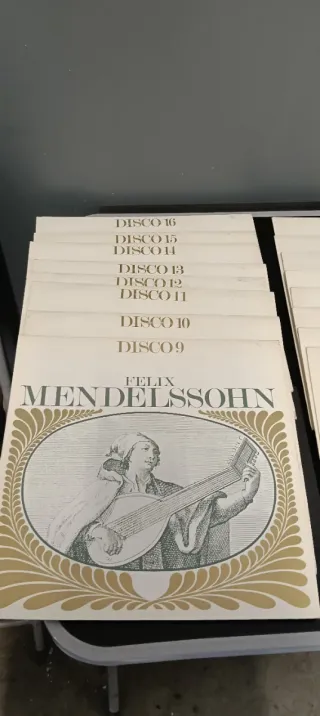 Set 16 Dischi Vinile Classica Beethoven