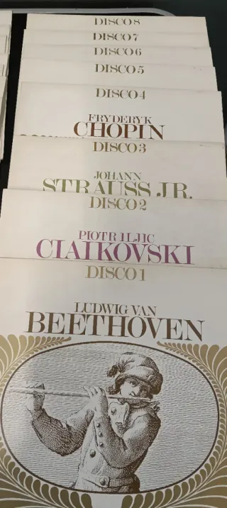 Set 16 Dischi Vinile Classica Beethoven