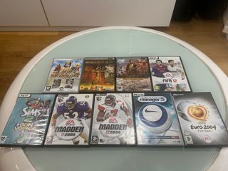 9 Juegos PC: Sims 2, Madden, FIFA 12, Euro 2004