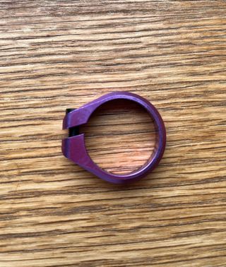 Bicycle seat post clamp