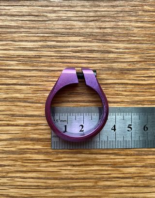 Bicycle seat post clamp