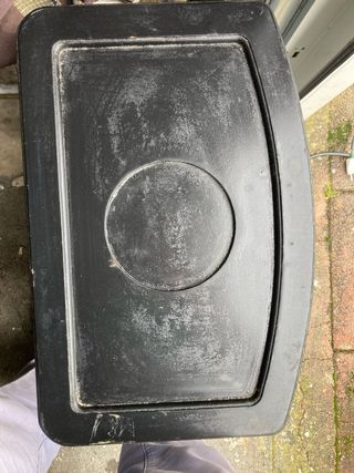 Estufa de aire negra