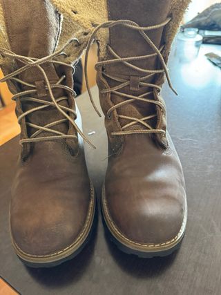 Botas Timberland Ante y Piel Marrón