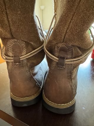 Botas Timberland Ante y Piel Marrón