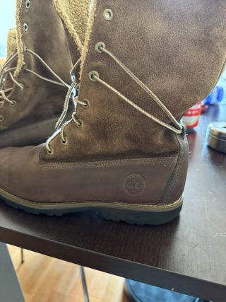 Botas Timberland Ante y Piel Marrón