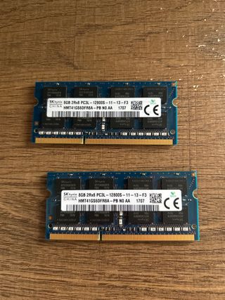 SK hynix 8GB DDR3 PC3L SODIMM