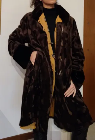 Cappotto donna double face