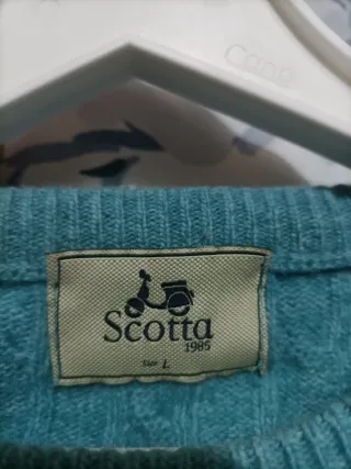 Jersey Scotta Azul Talla L