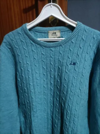 Jersey Scotta Azul Talla L