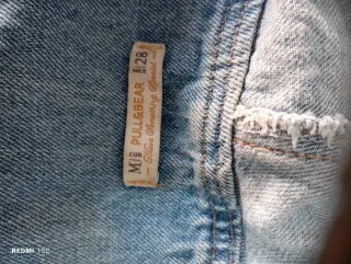 Peto/corto/vaquero niña ,la talla está entre36/38