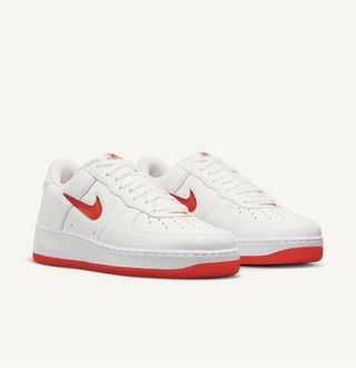 Nike Air Force 1 Low Retro Blancas Rojas