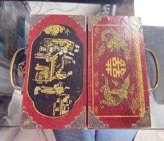 Ajedrez Chino Antiguo Decorativo