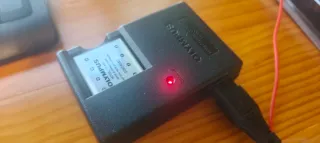 Cámara Olympus Digital Verde/Plata 10MP