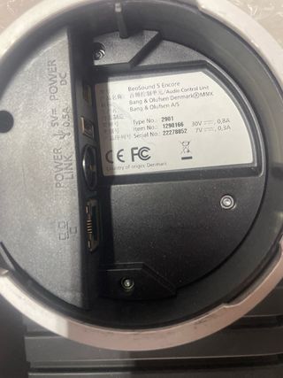 Bang & Olufsen BeoSound 5 Encore Negro