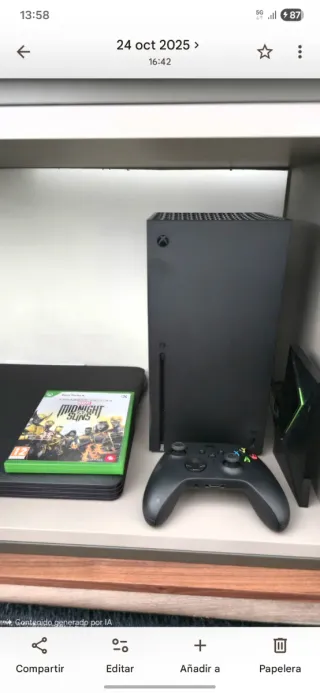 Xbox Series X + Mando y Juegos (preguntar)