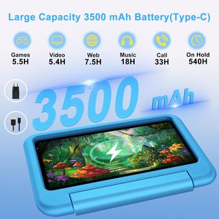 Tablet Niños 7" 10GB RAM + 64GB ROM