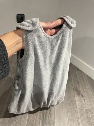 Saco de dormir con tirantes Zara Home color gris