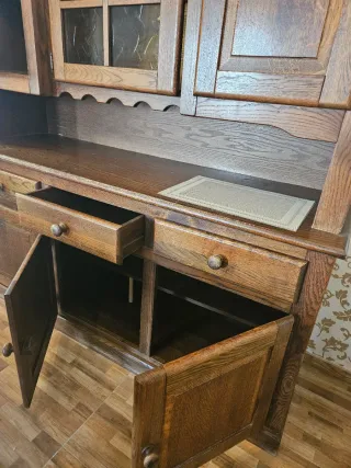 Rústico! Mueble Comedor Alacena Madera Maciza