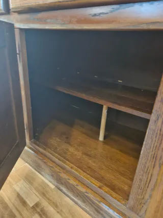 Rústico! Mueble Comedor Alacena Madera Maciza