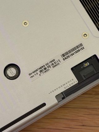 RTX 5060Ti 16GB AERO OC Gigabyte