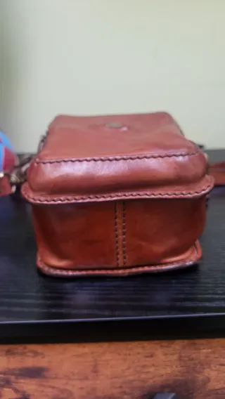 Borsetta The Bridge in pelle marrone