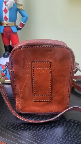 Borsetta The Bridge in pelle marrone