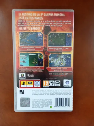 PSP Tom Clancy's EndWar - Juego Estrategia
