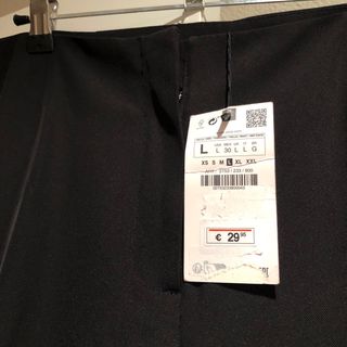 Pantalón de vestir Zara negro talla L