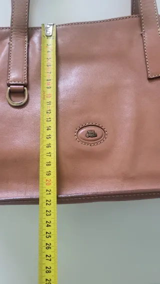 Borsa The Bridge in pelle color cuoio