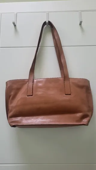 Borsa The Bridge in pelle color cuoio