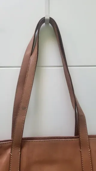 Borsa The Bridge in pelle color cuoio