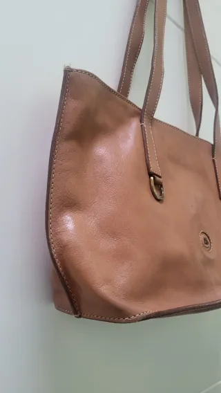 Borsa The Bridge in pelle color cuoio