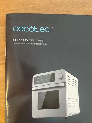Kit Accesorios Horno Freidora Cecotec 1500