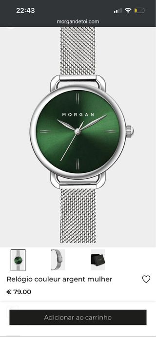 Relógio Morgan Novo e Original