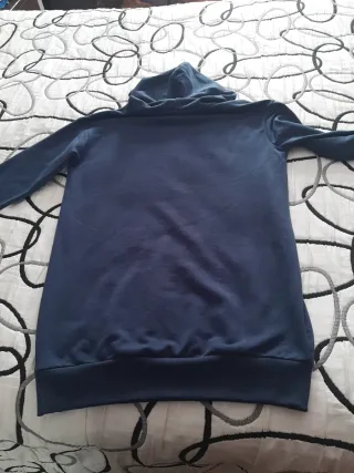 Sudadera vestido cómoda con gorro