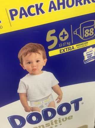 Fraldas Dodot Pack Ahorro T5 (12-17kg)