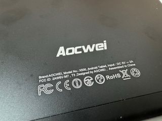 Tablet Aocwei negra