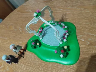 Playmobil Coppia di Nonni nel Giardino