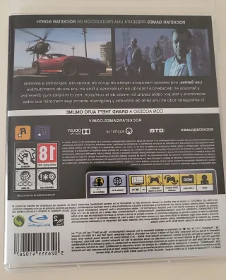 Juego PS3 Grand Theft Auto V