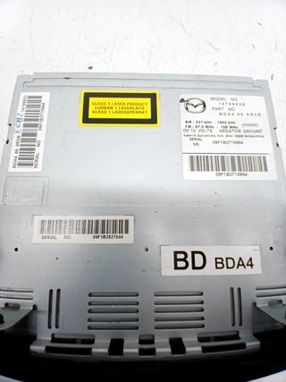 SISTEMA AUDIO / RADIO CD MAZDA 3 (BL)