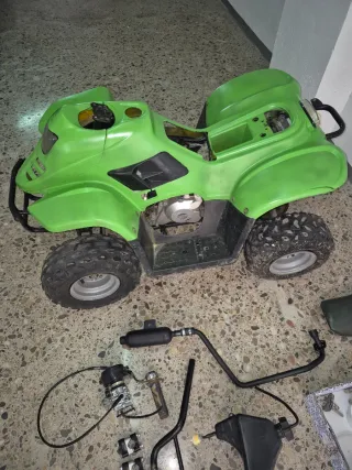 Carenado Plástico miniQuad Verde