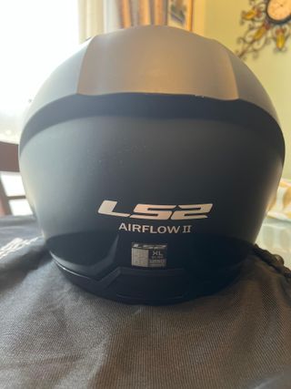 Casco Jet LS2 Talla XL Negro